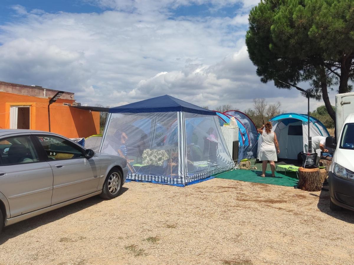 Aree Tende Presso La Casa In Campagna Di Ottavia Hotell Alezio Exteriör bild